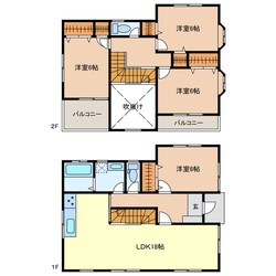 石崎方貸家の物件間取画像